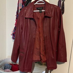 Lane Bryant leather blazer/jacket